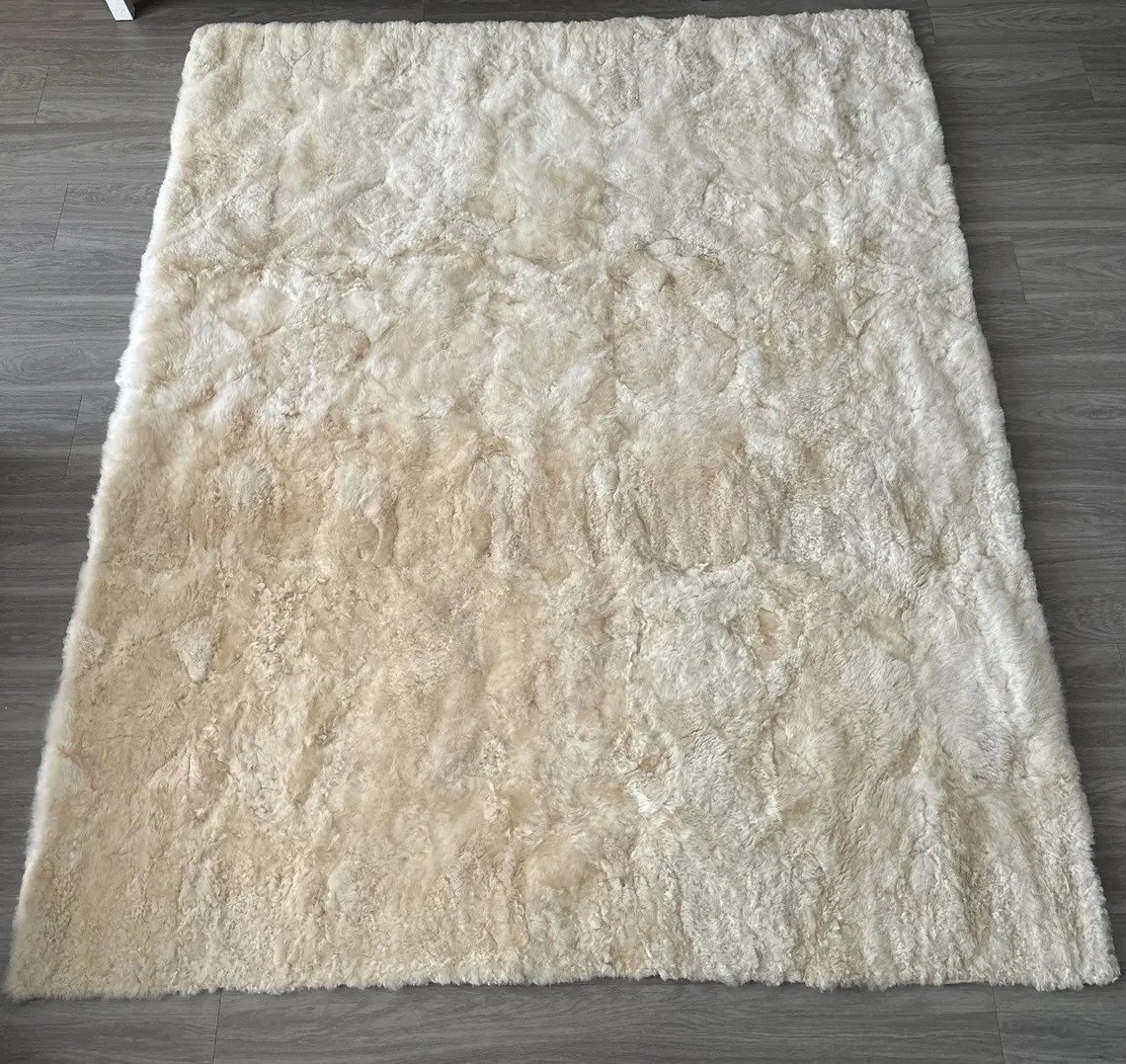 Handmade Baby Alpaca Wool Rug